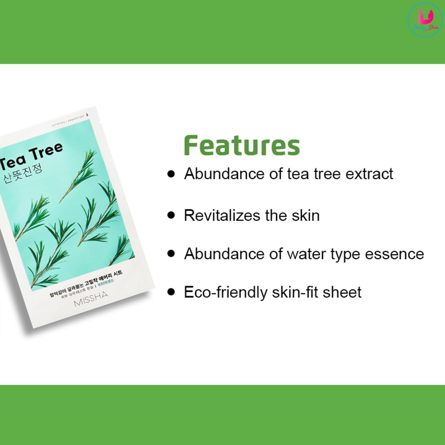 Missha Airy Fit Sheet Mask (Tea Tree)